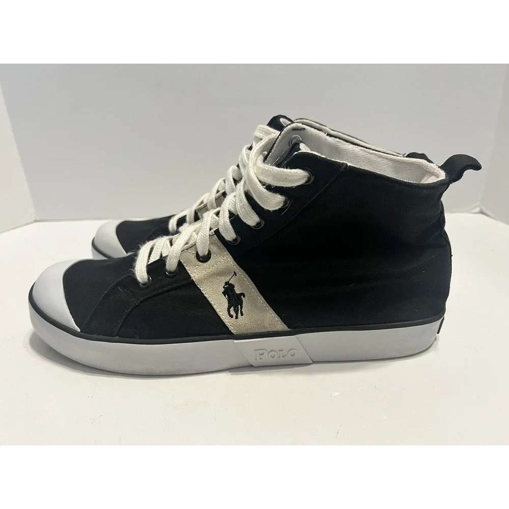 Polo Ralph‎ Lauren Conrad Canvas High Top Size